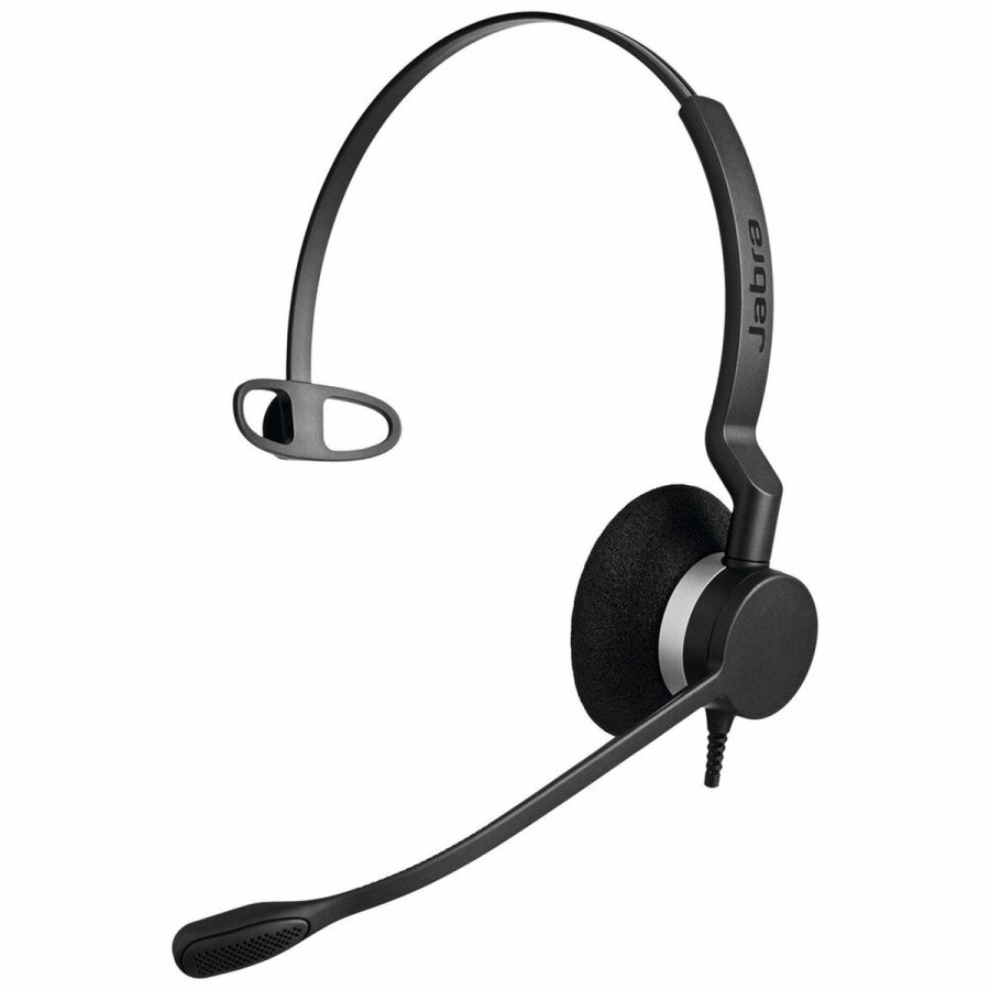 Hovedtelefoner med mikrofon Jabra Q711011 Sort #1