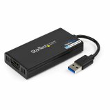 USB 3.0 til HDMI-adapter Startech USB32HD4K            Sort #1