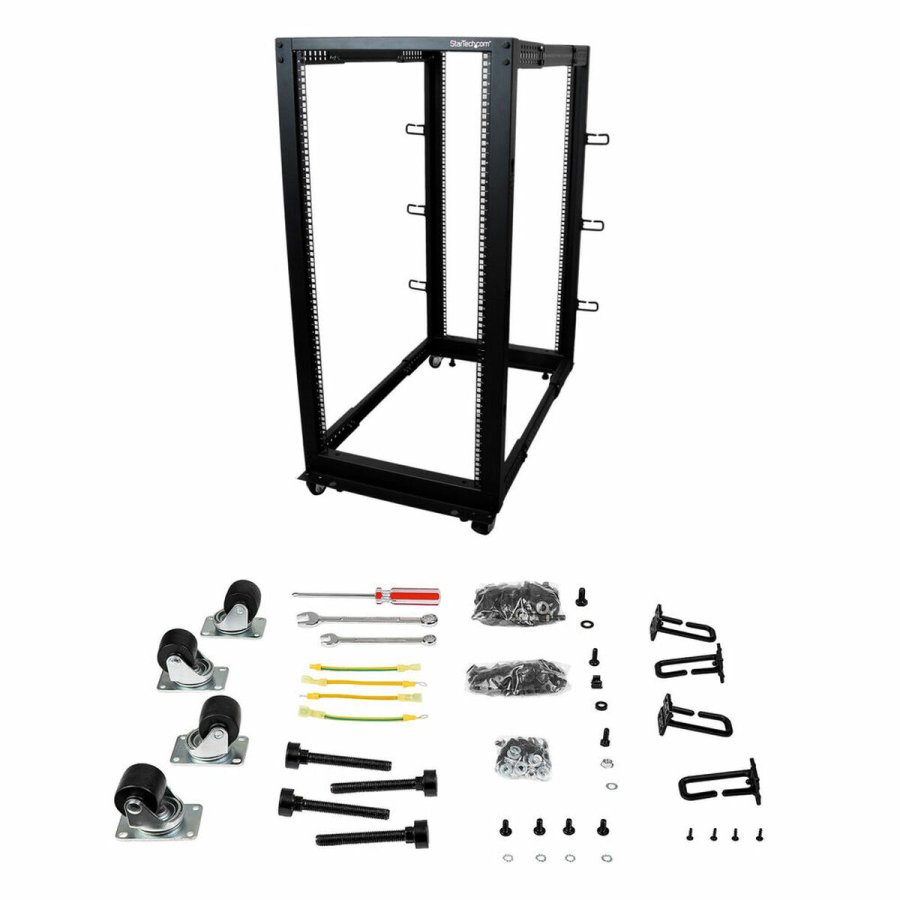 Vgmonteret rack kabinet Startech 4POSTRACK25U         #2