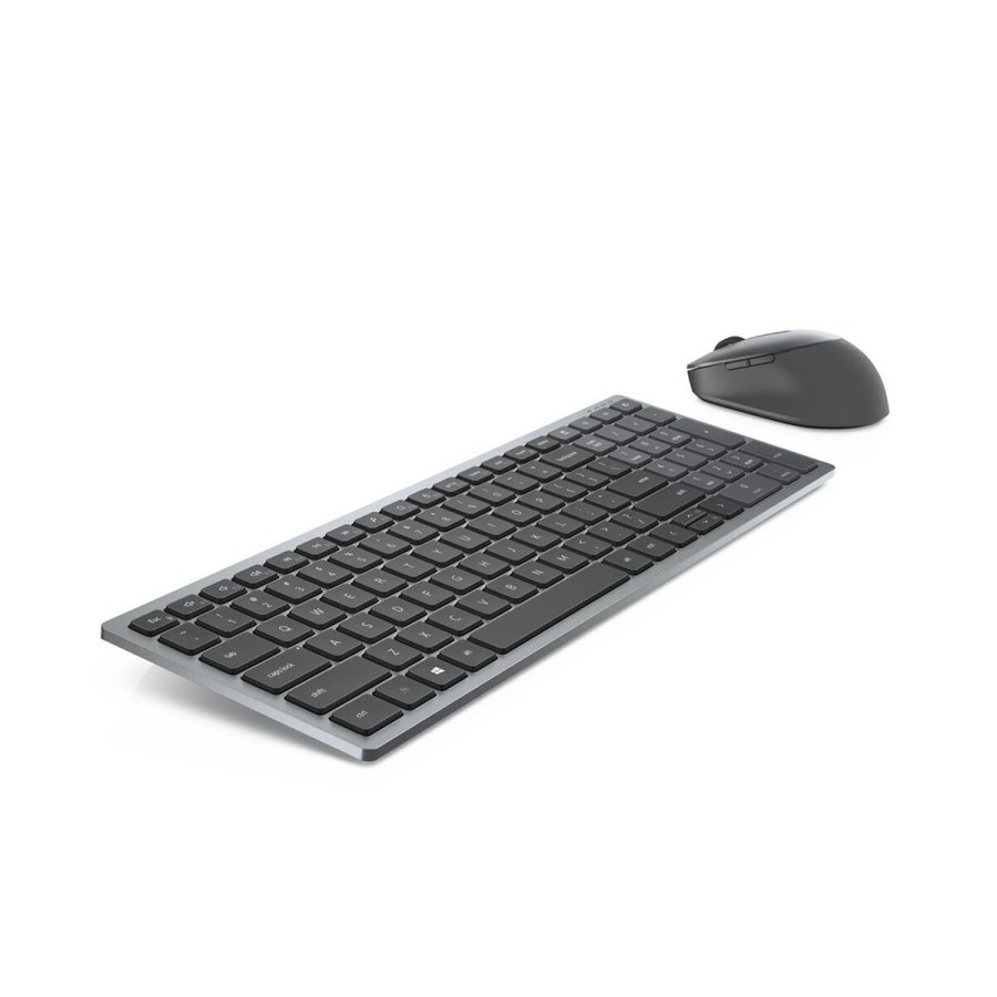 Tastatur og mus Dell 580-AIWM Sort Gr� Titanium Monochrome QWERTY Qwerty US #5