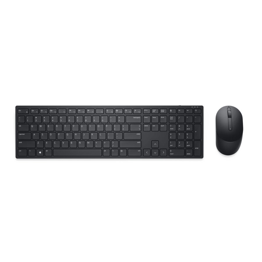 Tastatur og mus Dell KM5221WBKB-SPN Sort Spansk qwerty #1