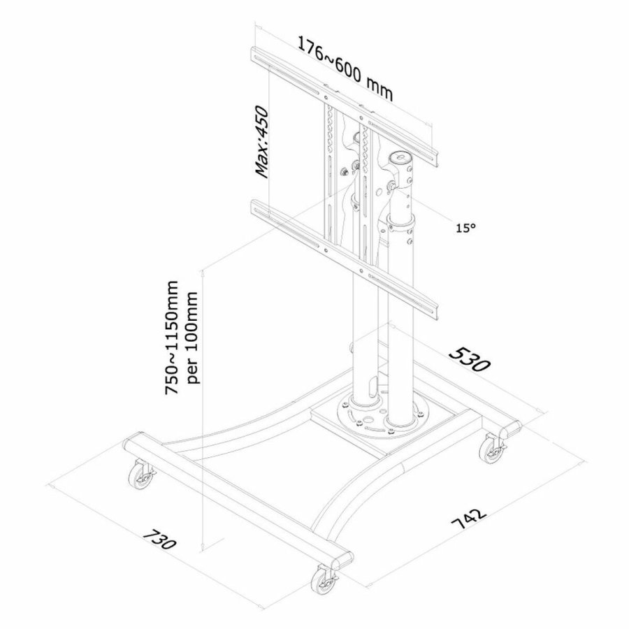 TV-holder Neomounts PLASMA-M1200 27
