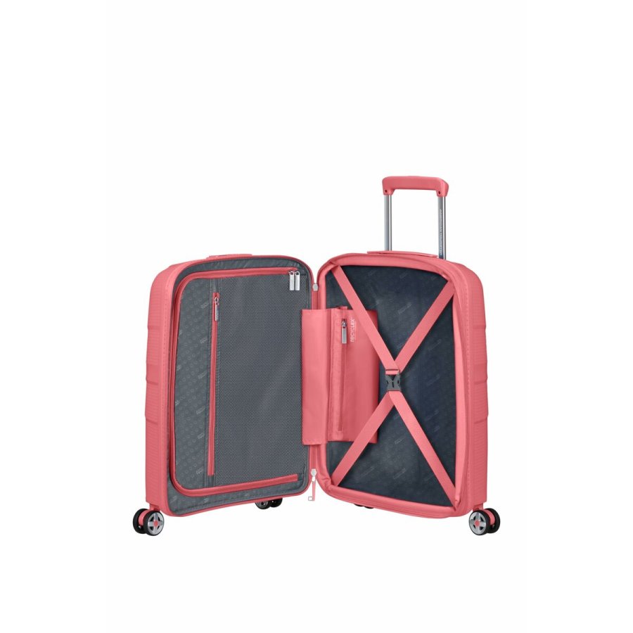 H�ndbagage American Tourister Starvibe Spinner Pink 41 L 55 x 40 x 20 cm #5