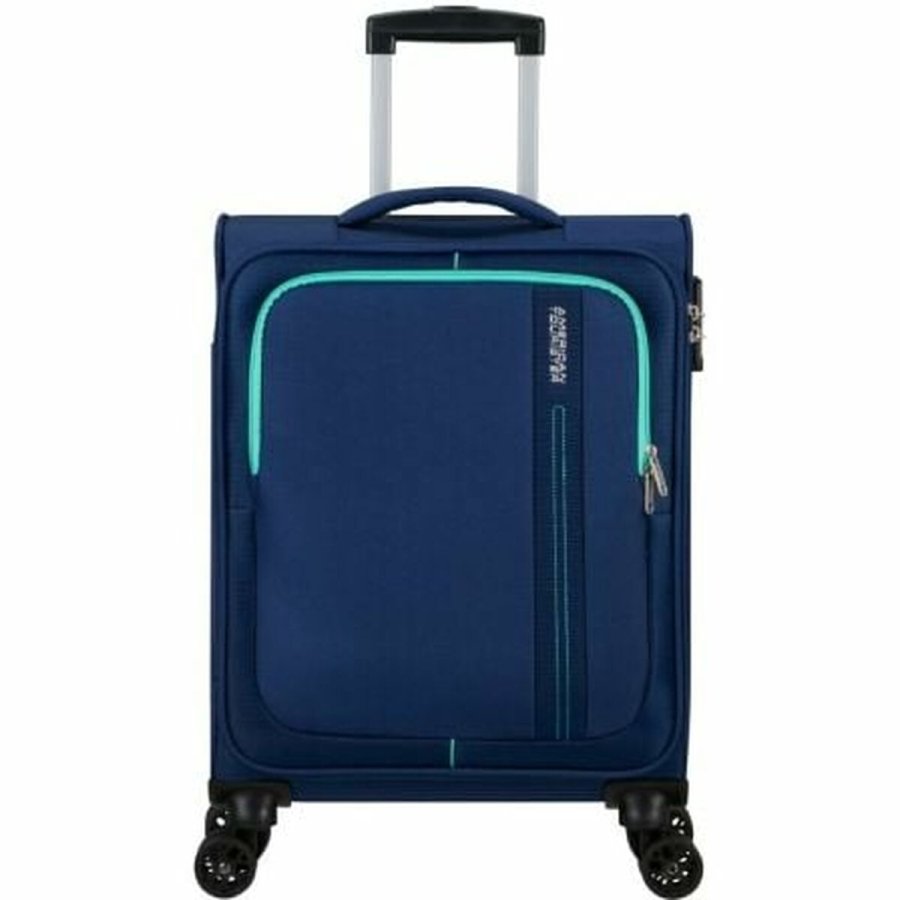 H�ndbagage American Tourister 146674-6636 Bl� 55 x 40 x 20 cm #1