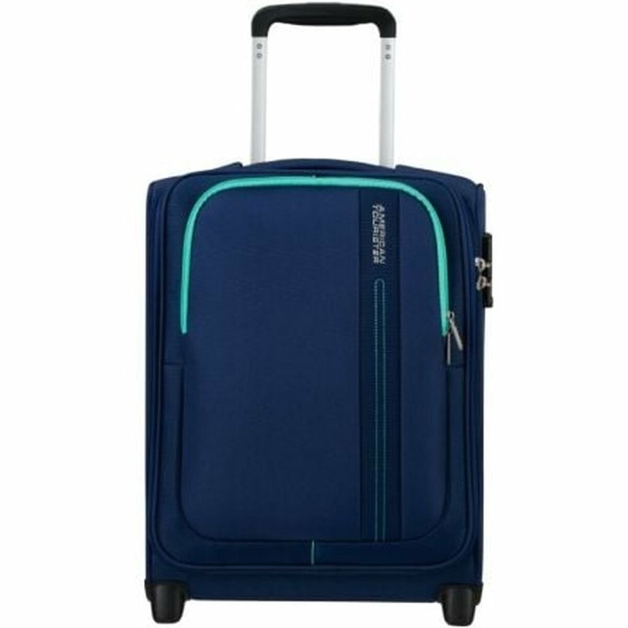 H�ndbagage American Tourister 146677-6636 Bl� 45 x 36 x 20 cm #1