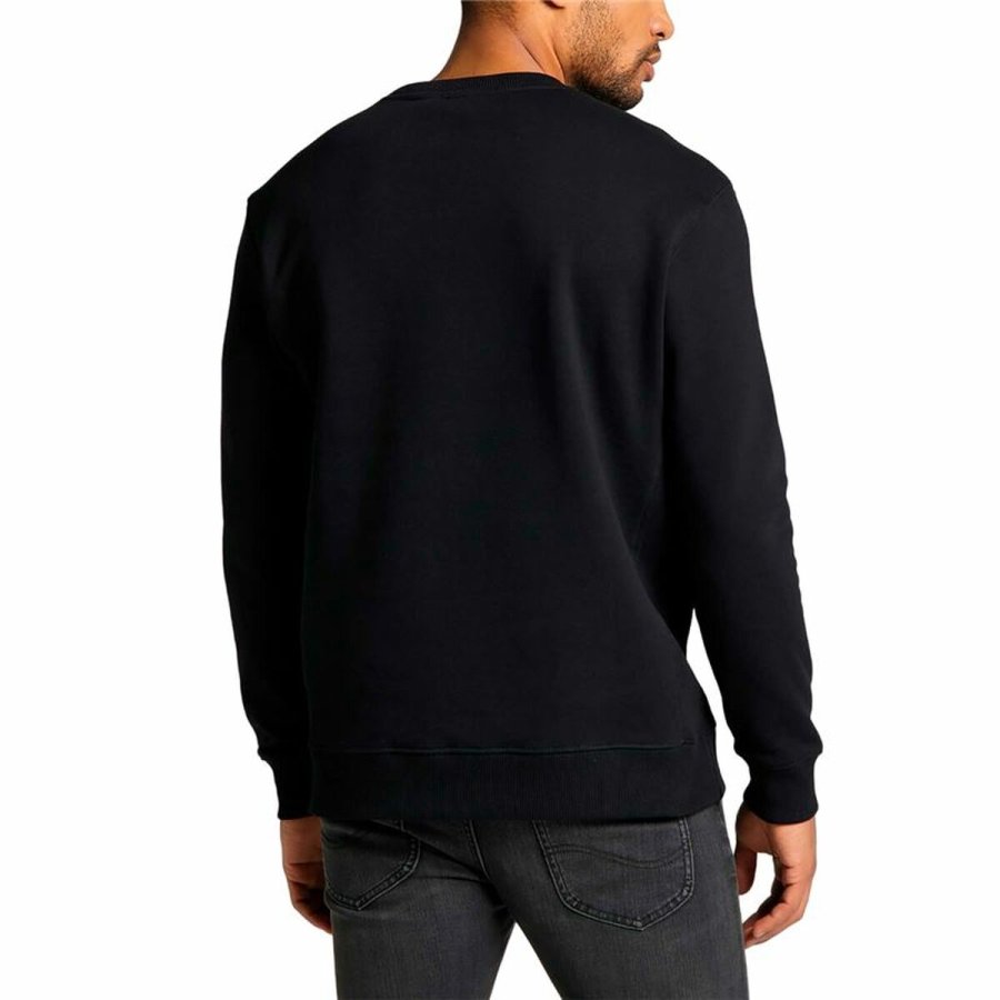 Sweaters uden Htte til Mnd Lee Plain Crew Sort #6