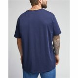 Kortrmet Sport T-shirt Lee Ss Patch Logo  Bl #2