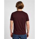 Kort�rmet T-shirt til M�nd Lee Patch Logo Velvet Beet Brun #2