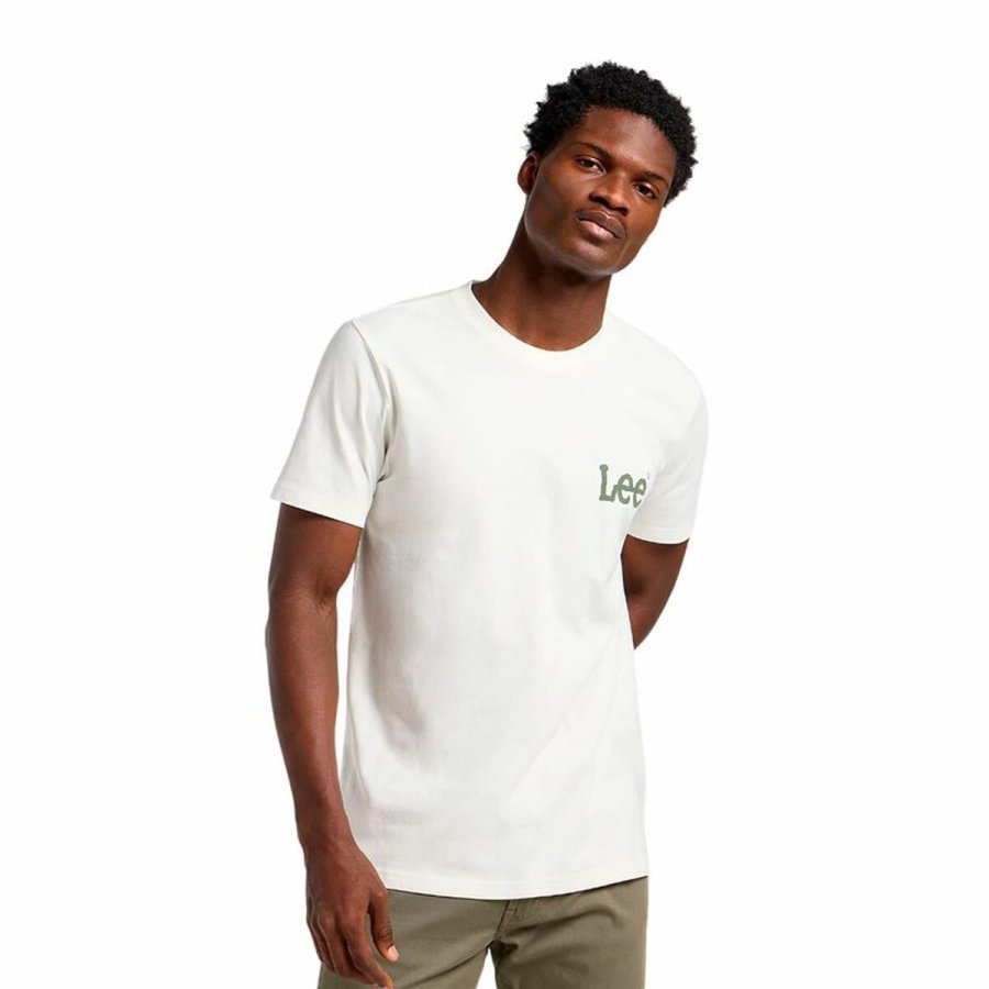 Kortrmet T-shirt til Mnd Lee Medium Wobbly Lee #1