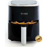 Varmluftsfrituregryde Royalty Line Sort 1700 W 3,5 L #1