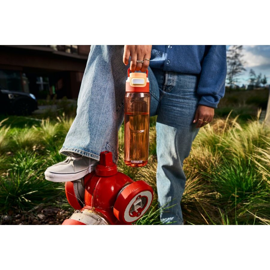 Vandflaske Kambukka Elton Orange Gennemsigtig 750 ml 1 L Plastik #2