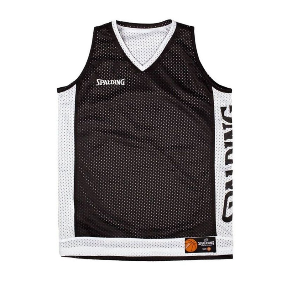 Basketballstr�je Spalding Spalding Reversible Tank Hvid Sort #1