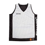 Basketballstr�je Spalding Spalding Reversible Tank Hvid Sort #2
