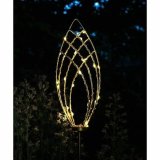 Solcellelampe Garden ID Golden Spike #2