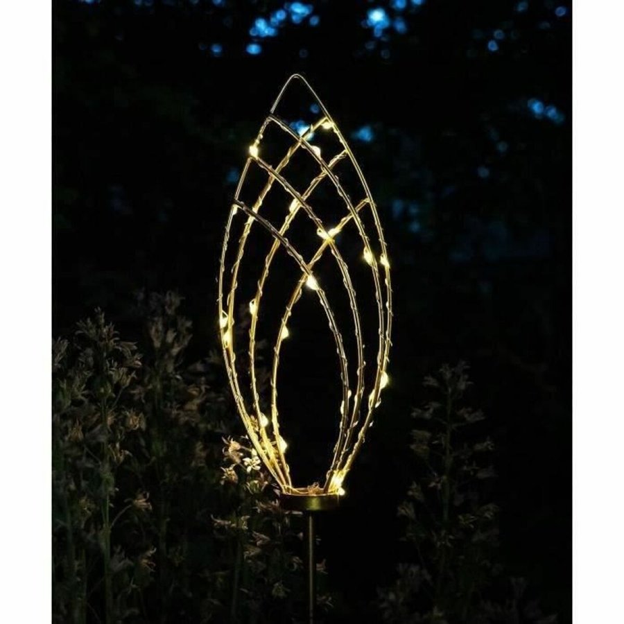 Solcellelampe Garden ID Golden Spike #2