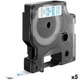 Lamineret tape til mrkningsmaskiner Dymo D1 40914 9 mm LabelManager Hvid Bl (5 enheder) #1