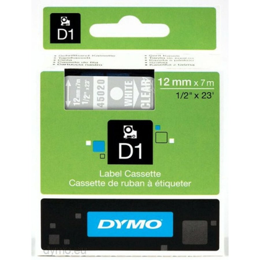 Lamineret tape til mrkningsmaskiner Dymo S0720600 #1