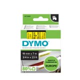 Selvklbende etiketter Dymo S0720880 Sort/Gul 7 m #3