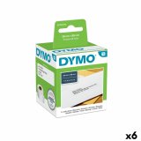 Printer labels Dymo 99010 28 x 89 mm LabelWriter Hvid Sort (6 enheder) #1