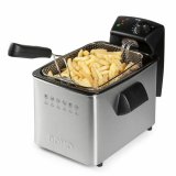 Frituregryde DOMO DO465FR 4 L 3000 W Slvfarvet Stl #3