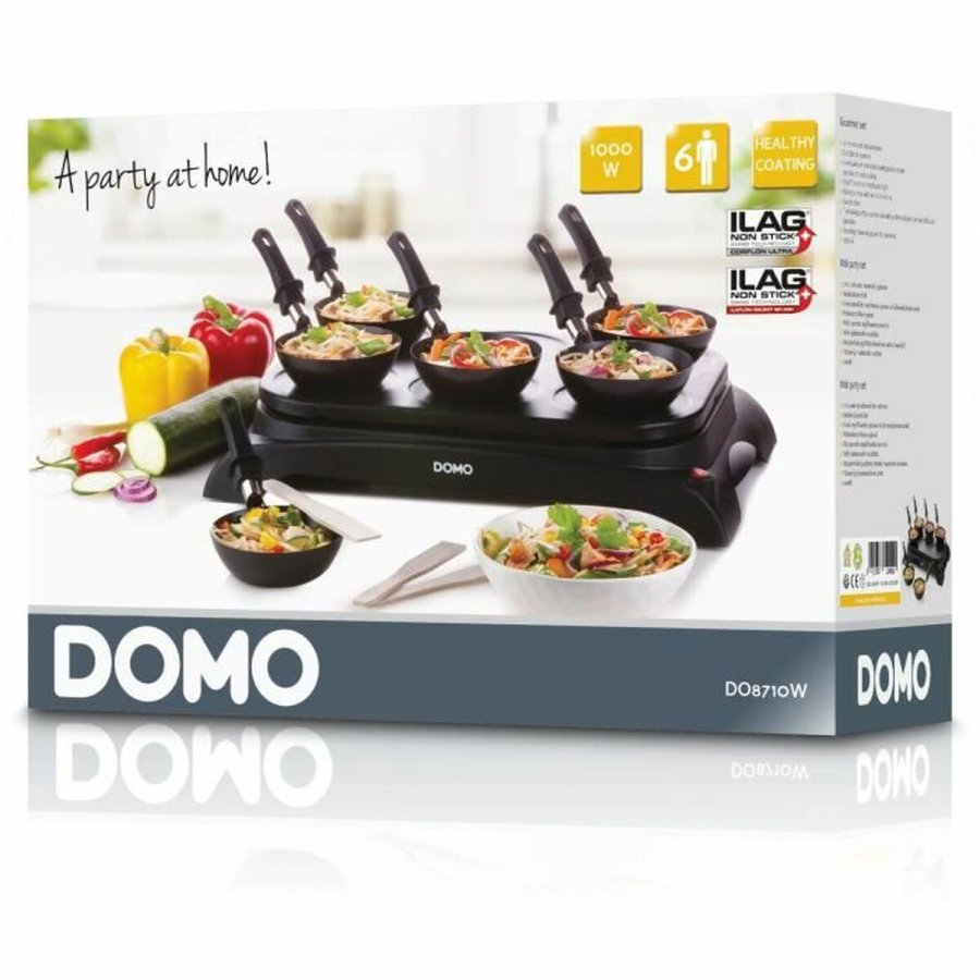 Wok Pande DOMO DO8710W 1000W Sort #4