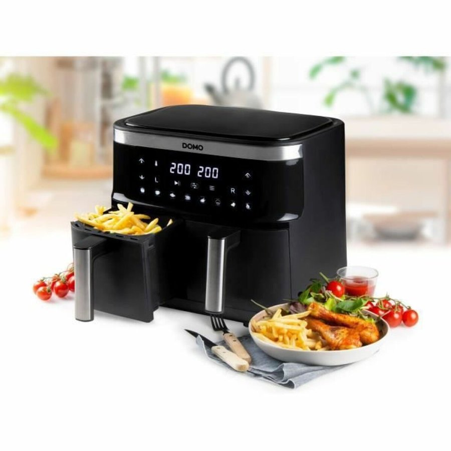 Varmluftsfrituregryde DOMO Sort 2850 W 8 L #4
