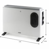 Konvektor DOMO DO7351CH Hvid 2000 W #5
