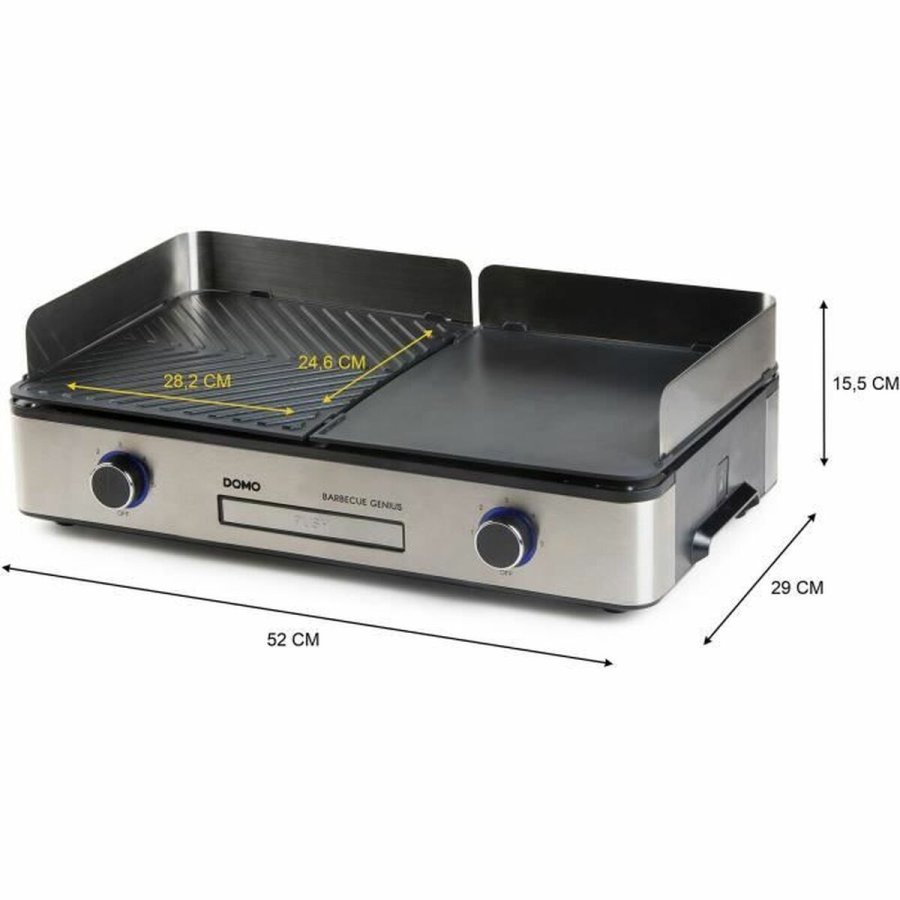 Grill DOMO Sort 2200 W #2