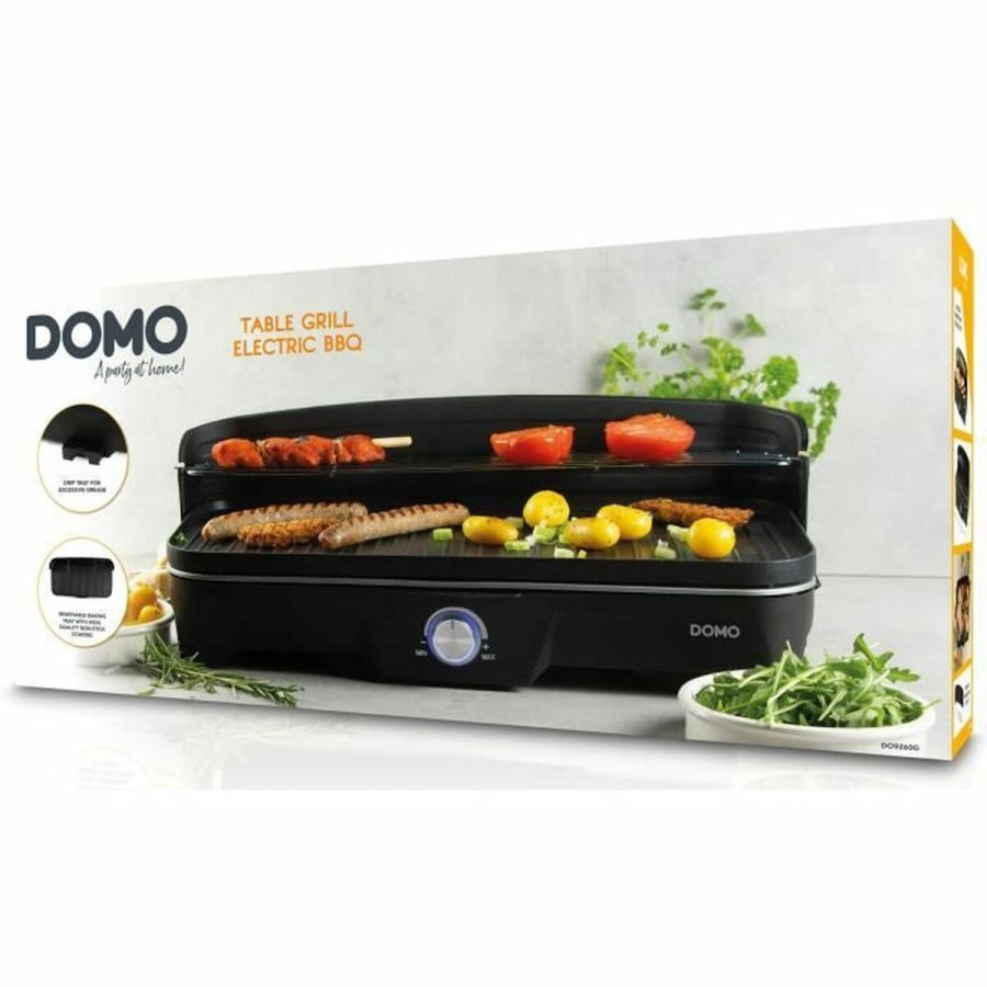 Havegrill Transportabel DOMO Do9260g Stbejern #17