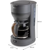 Drip Coffee Machine DOMO DO754K Gr 900 W 10 Skodelice 1,25 L #3