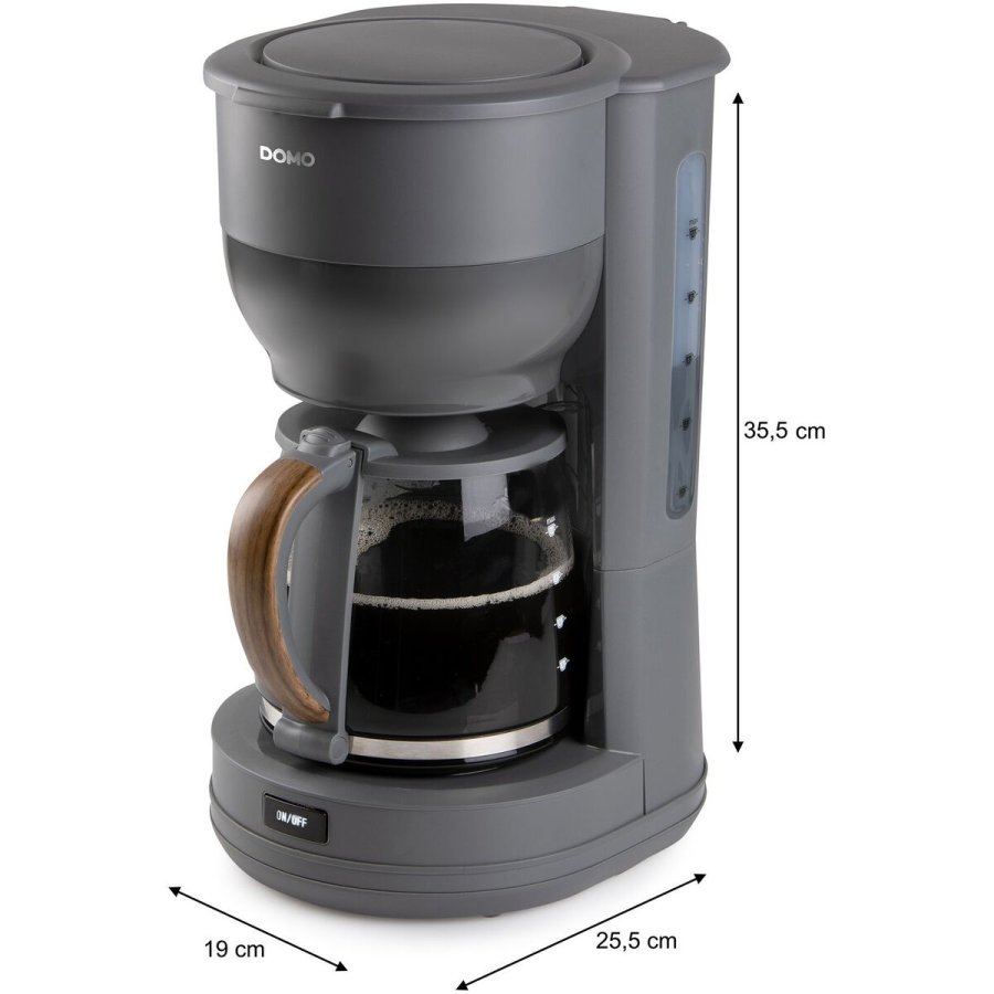 Drip Coffee Machine DOMO DO754K Gr 900 W 10 Skodelice 1,25 L #3