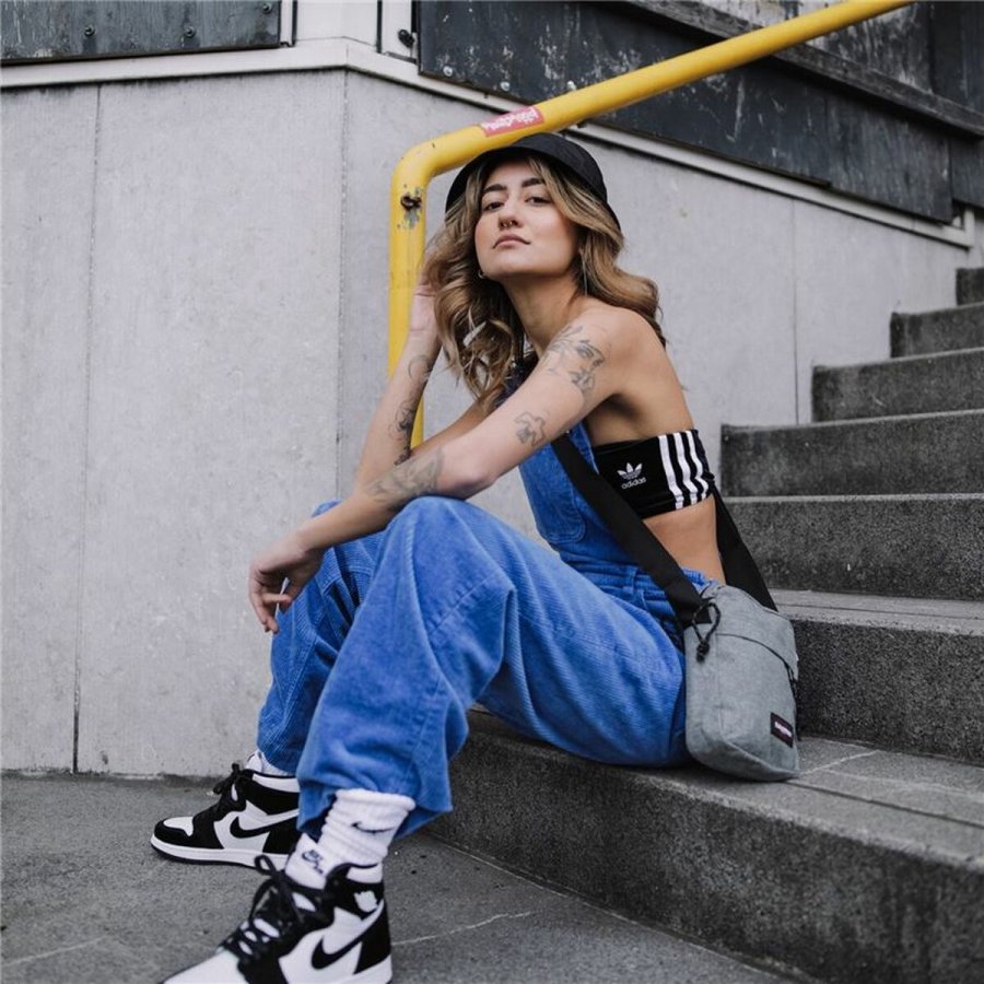 Skuldertasker Eastpak The One Lysegr� #6