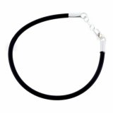 Armbnd til kvinder Cristian Lay 54778200 Sort Silikone (20 cm) #1