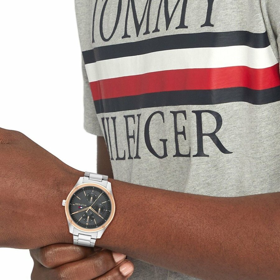 Herreur Tommy Hilfiger 1710541 Slvfarvet ( 43 mm) #3