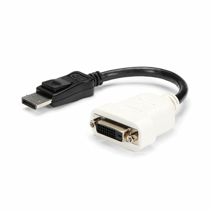 DisplayPort til DVI-mellemstik Startech DP2DVI Sort #2
