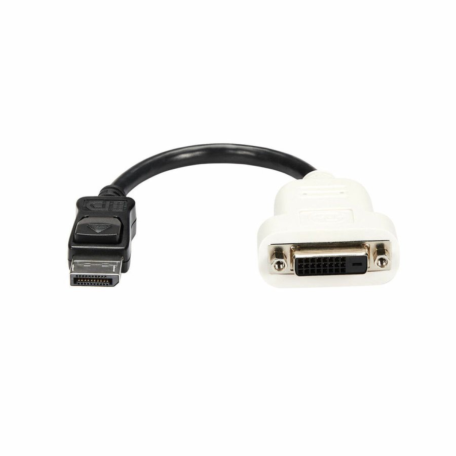 DisplayPort til DVI-mellemstik Startech DP2DVI Sort #1