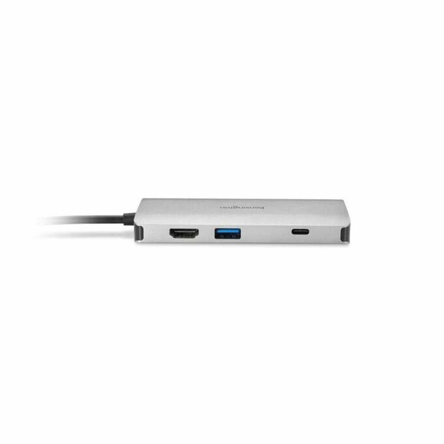 USB Hub Kensington K33820WW Sort S�lvfarvet #2