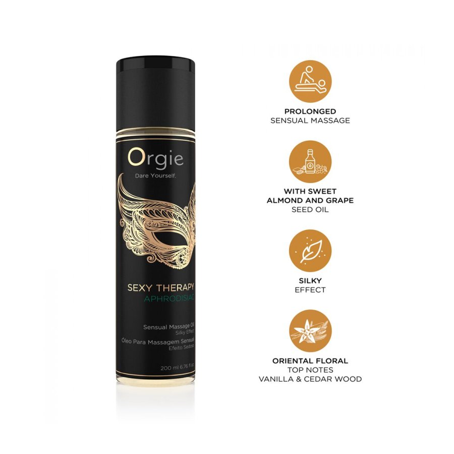 Erotisk massageolie Orgie SEXY THERAPY APHRODISIAC 200 ml #3
