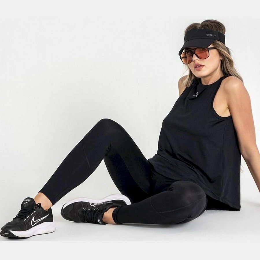 T-shirt til Damer uden rmer Ditchil Tank Top Energy Sort (S) #4