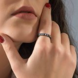 Ring til mnd AN Jewels AR.R1NS06BK-7 7 #2