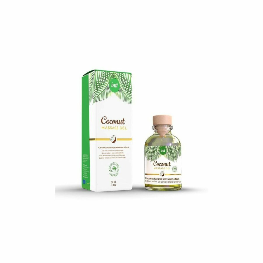 Erotisk massageolie Intt 30 ml Kokos Varme Effekt #3