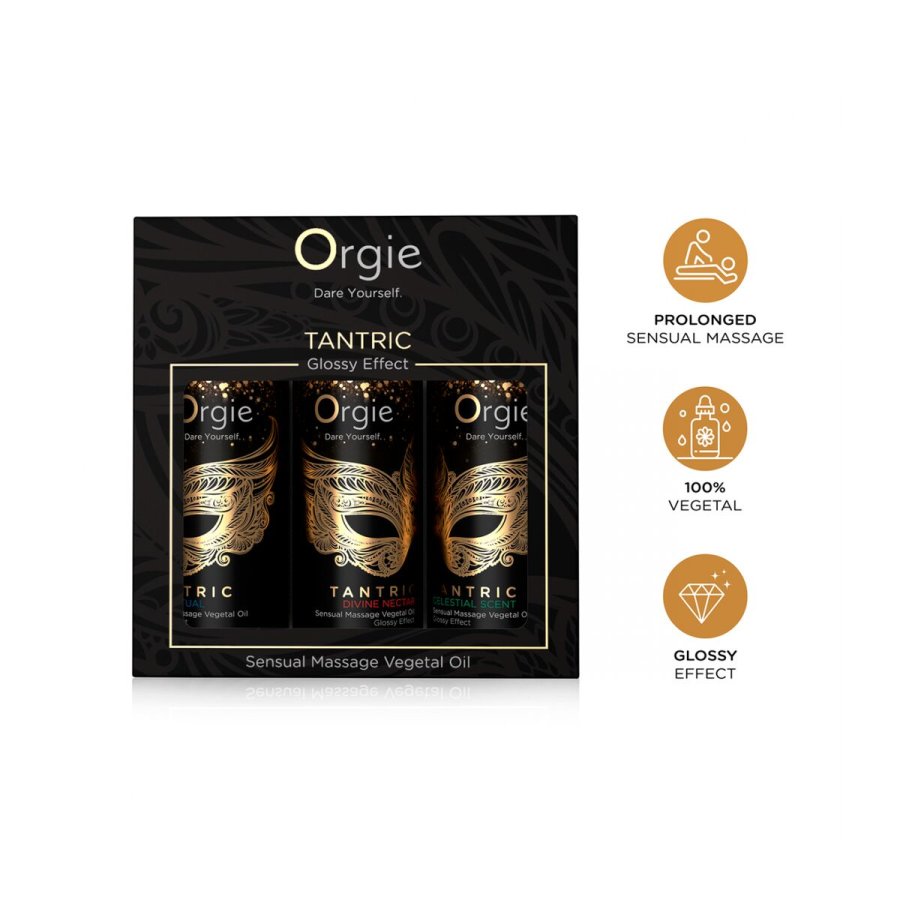Erotisk massageolie Orgie Tantric Mini 30 ml x 3 #3