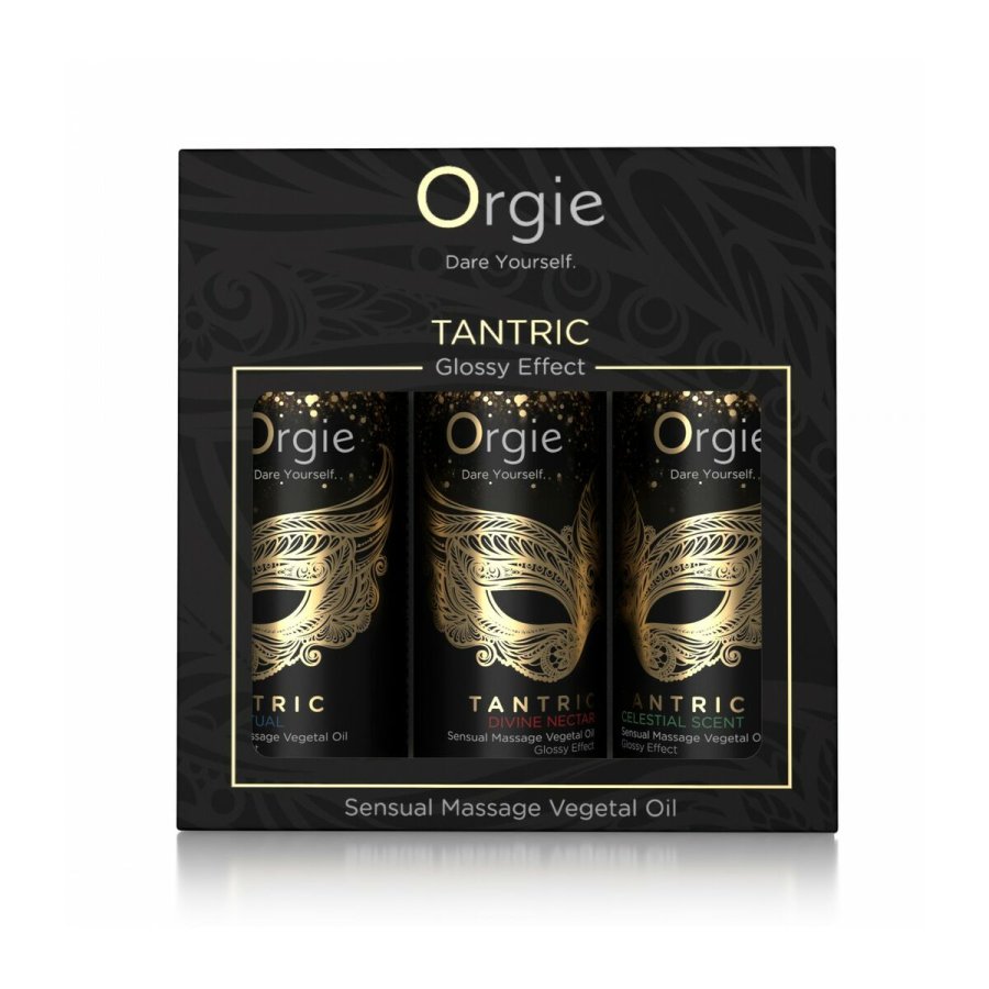 Erotisk massageolie Orgie Tantric Mini 30 ml x 3 #1