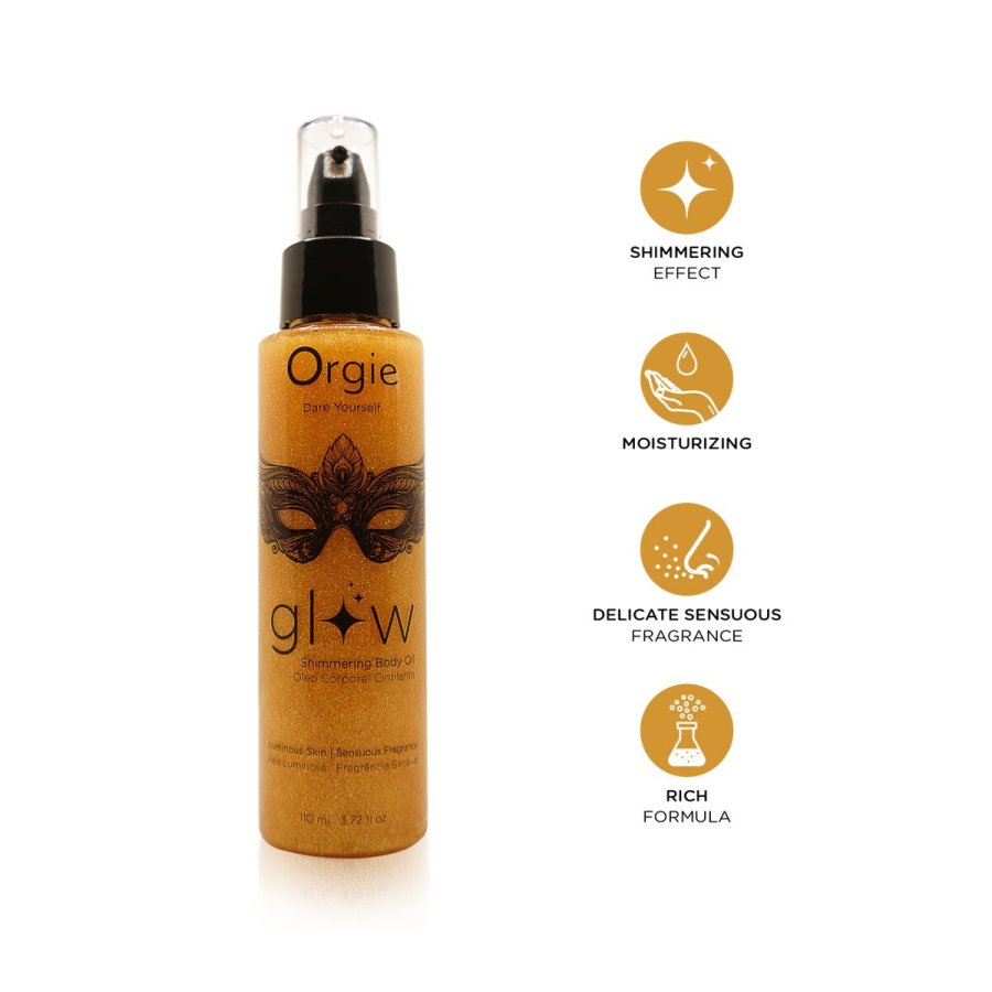 Erotisk massageolie Orgie Glow 110 ml #3