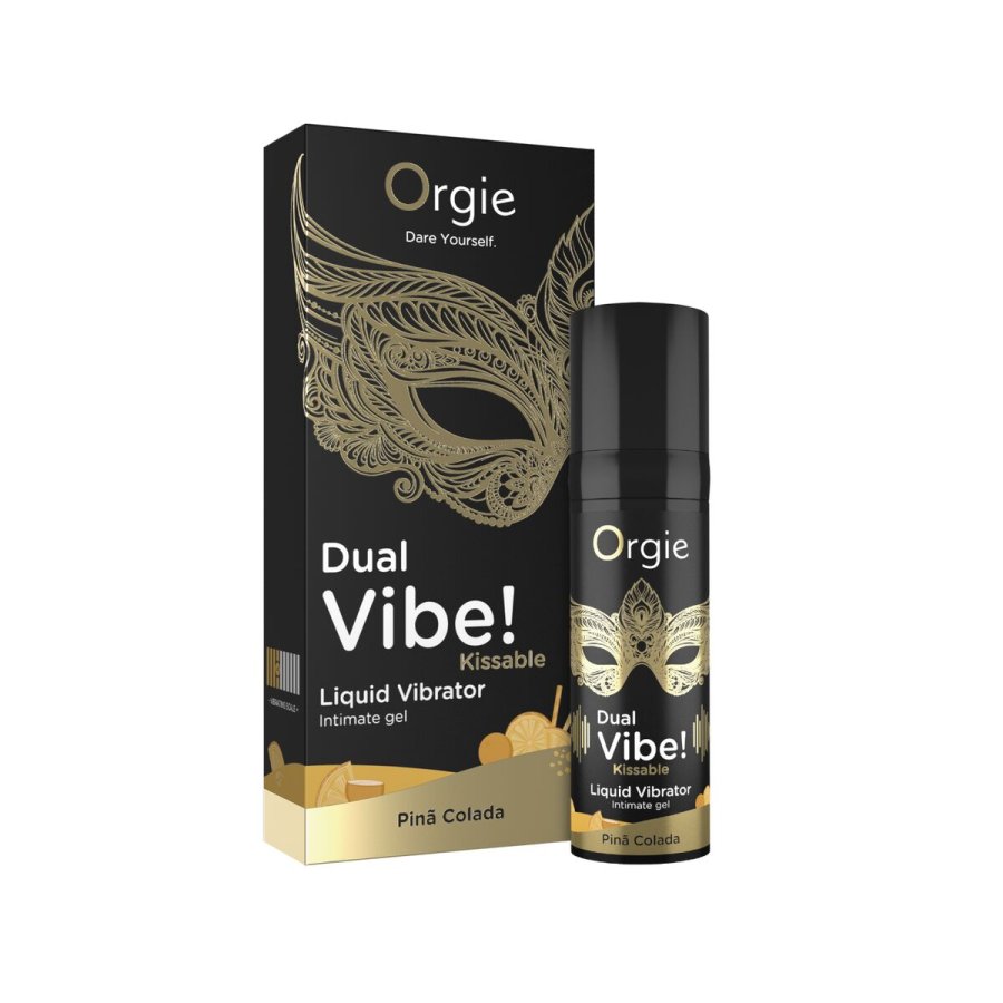 Prvepakke Orgie Dual Vibe! 15 ml Pina Colada #3