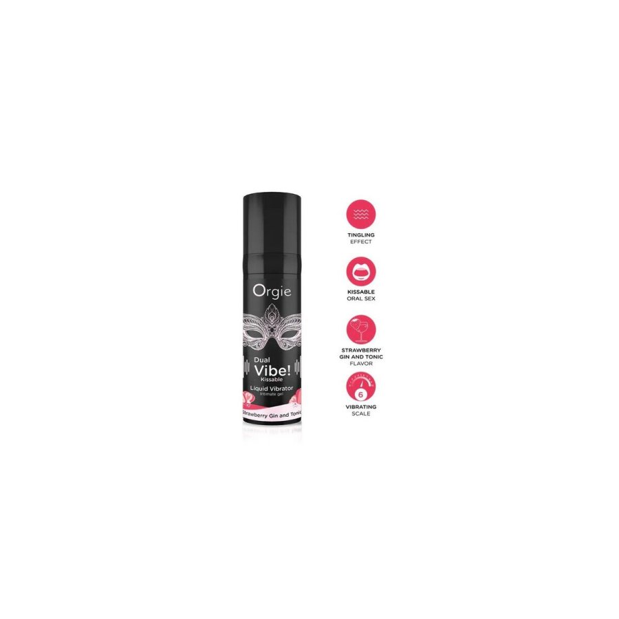 Glidecreme Orgie 15 ml Jordbr Vibrator #1