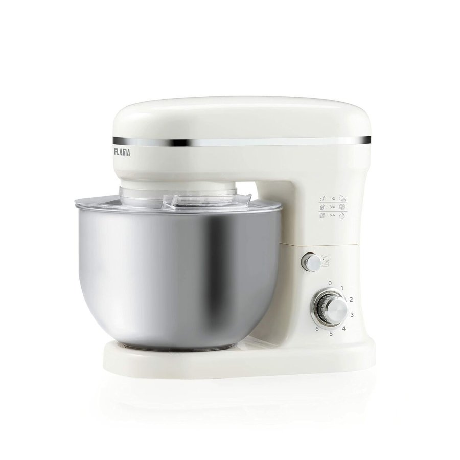 Foodprocessor Flama 1461FL 1200 W 5 L Hvid #1