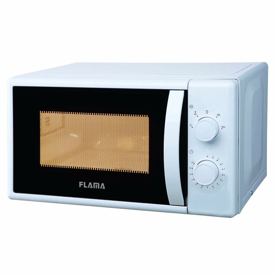 Mikroblgeovnen Flama 1824FL 20 L 700W Hvid 700 W 20 L #4