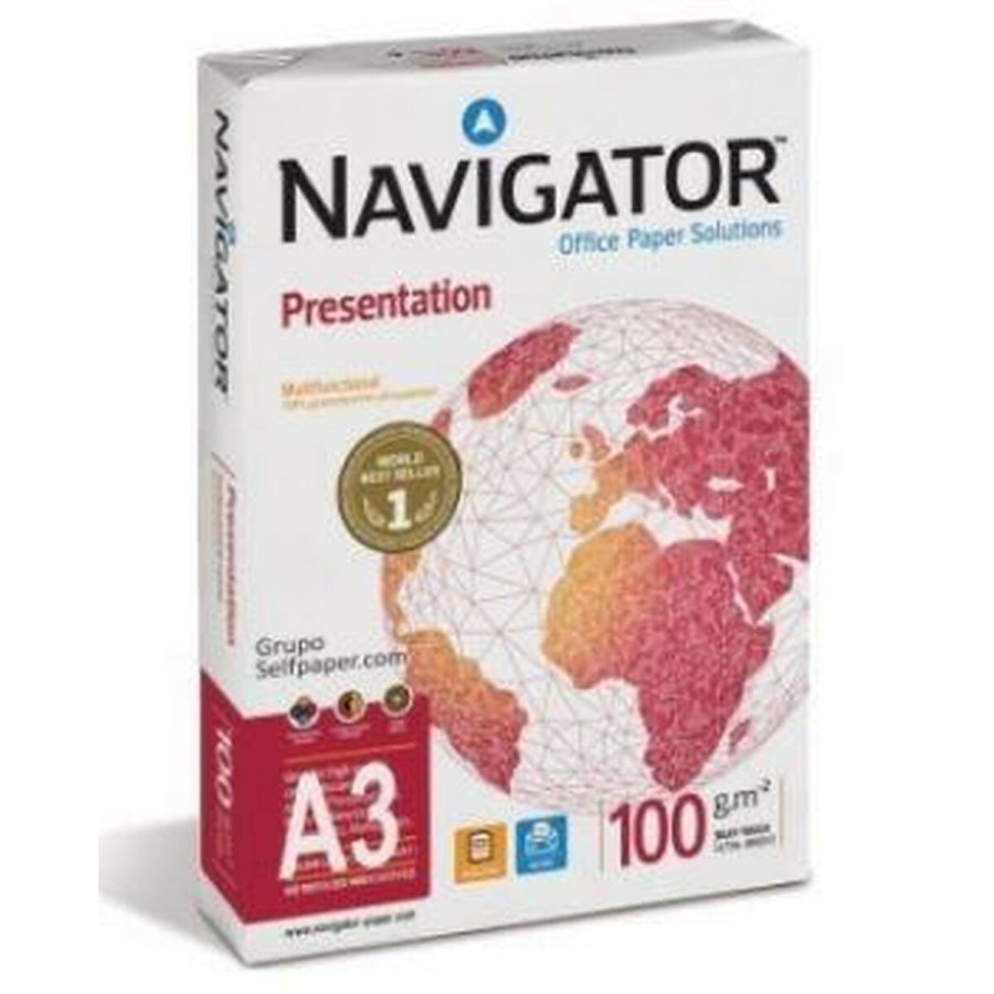 Printerpapir Navigator A3 Hvid (4 enheder) #2