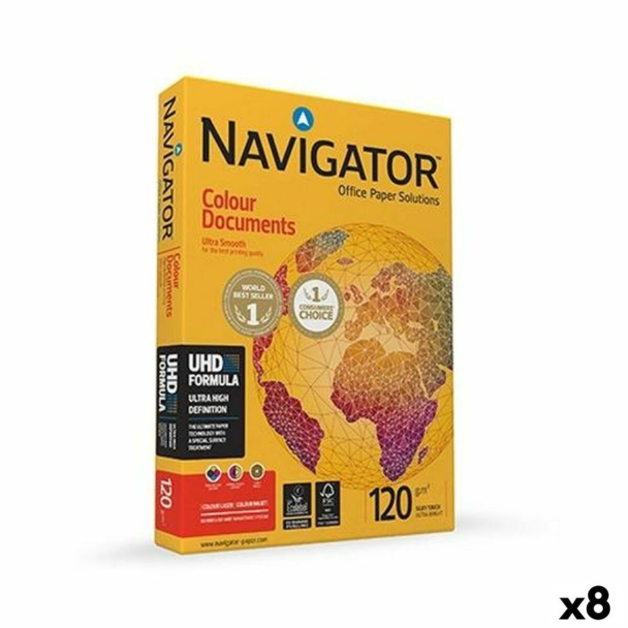 Printerpapir Navigator Color Documents A4 250 Ark (8 enheder) #1